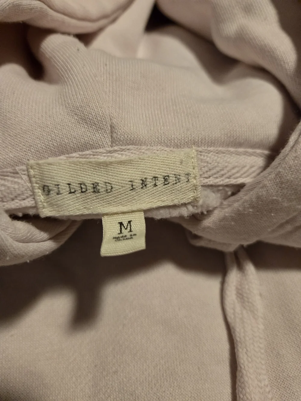Gilded Intent Pale Pink Hoodie & Drawstring Joggers Set